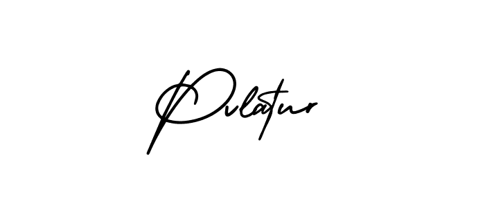 Pvlatur stylish signature style. Best Handwritten Sign (AmerikaSignatureDemo-Regular) for my name. Handwritten Signature Collection Ideas for my name Pvlatur. Pvlatur signature style 3 images and pictures png