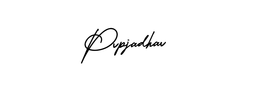 Also we have Pvpjadhav name is the best signature style. Create professional handwritten signature collection using AmerikaSignatureDemo-Regular autograph style. Pvpjadhav signature style 3 images and pictures png