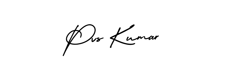 Make a beautiful signature design for name Pvs Kumar. Use this online signature maker to create a handwritten signature for free. Pvs Kumar signature style 3 images and pictures png