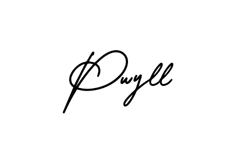 AmerikaSignatureDemo-Regular is a professional signature style that is perfect for those who want to add a touch of class to their signature. It is also a great choice for those who want to make their signature more unique. Get Pwyll name to fancy signature for free. Pwyll signature style 3 images and pictures png