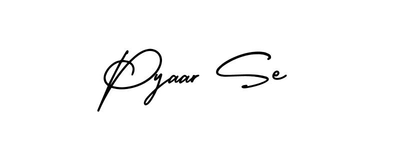 You can use this online signature creator to create a handwritten signature for the name Pyaar Se. This is the best online autograph maker. Pyaar Se signature style 3 images and pictures png