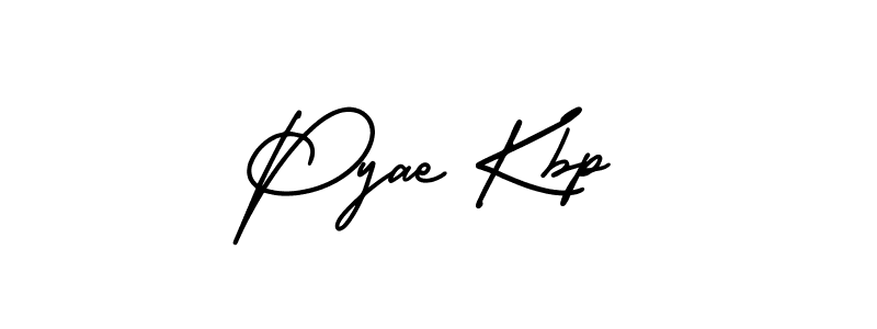 How to Draw Pyae Kbp signature style? AmerikaSignatureDemo-Regular is a latest design signature styles for name Pyae Kbp. Pyae Kbp signature style 3 images and pictures png