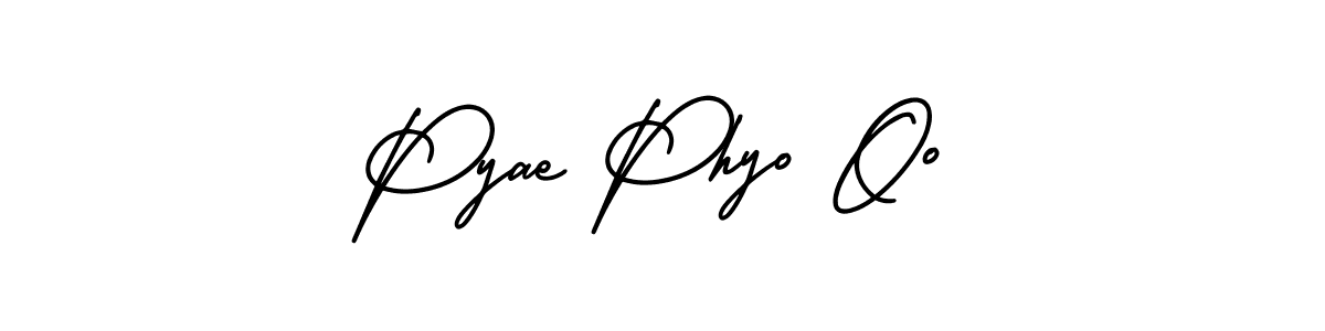 Make a beautiful signature design for name Pyae Phyo Oo. Use this online signature maker to create a handwritten signature for free. Pyae Phyo Oo signature style 3 images and pictures png