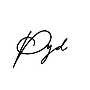 How to make Pyd name signature. Use AmerikaSignatureDemo-Regular style for creating short signs online. This is the latest handwritten sign. Pyd signature style 3 images and pictures png