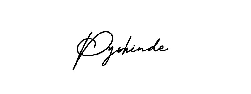 Once you've used our free online signature maker to create your best signature AmerikaSignatureDemo-Regular style, it's time to enjoy all of the benefits that Pyshinde name signing documents. Pyshinde signature style 3 images and pictures png