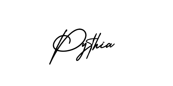 Also we have Pythia name is the best signature style. Create professional handwritten signature collection using AmerikaSignatureDemo-Regular autograph style. Pythia signature style 3 images and pictures png