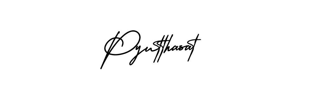 Make a beautiful signature design for name Pyutthasat. Use this online signature maker to create a handwritten signature for free. Pyutthasat signature style 3 images and pictures png