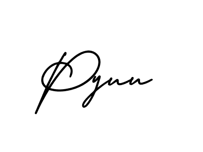 Check out images of Autograph of Pyuu name. Actor Pyuu Signature Style. AmerikaSignatureDemo-Regular is a professional sign style online. Pyuu signature style 3 images and pictures png