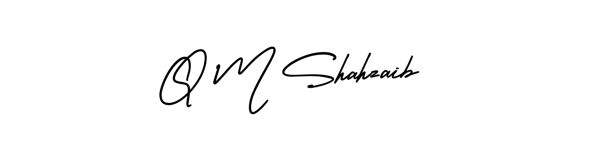 Here are the top 10 professional signature styles for the name Q M Shahzaib. These are the best autograph styles you can use for your name. Q M Shahzaib signature style 3 images and pictures png