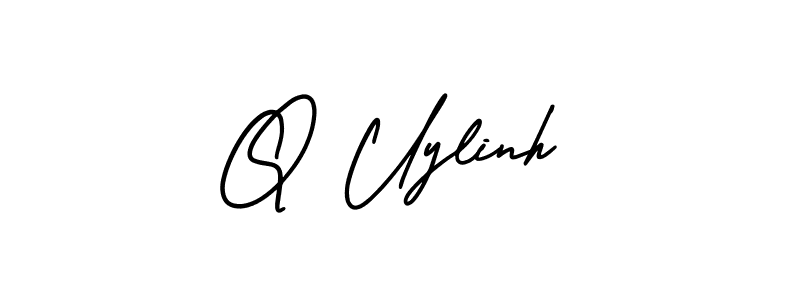 Check out images of Autograph of Q Uylinh name. Actor Q Uylinh Signature Style. AmerikaSignatureDemo-Regular is a professional sign style online. Q Uylinh signature style 3 images and pictures png