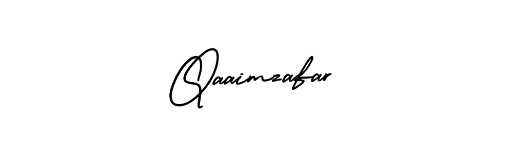 How to make Qaaimzafar signature? AmerikaSignatureDemo-Regular is a professional autograph style. Create handwritten signature for Qaaimzafar name. Qaaimzafar signature style 3 images and pictures png