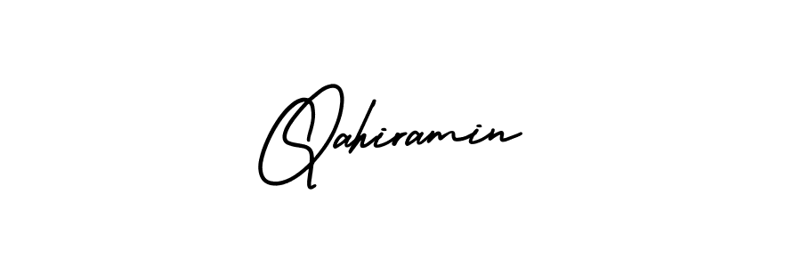 Make a short Qahiramin signature style. Manage your documents anywhere anytime using AmerikaSignatureDemo-Regular. Create and add eSignatures, submit forms, share and send files easily. Qahiramin signature style 3 images and pictures png