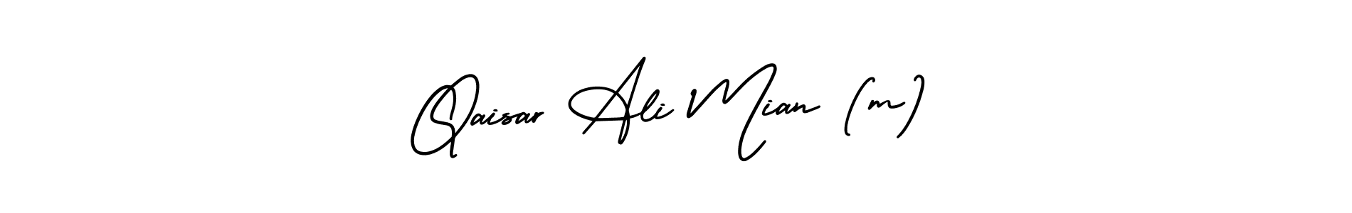 How to Draw Qaisar Ali Mian (m) signature style? AmerikaSignatureDemo-Regular is a latest design signature styles for name Qaisar Ali Mian (m). Qaisar Ali Mian (m) signature style 3 images and pictures png