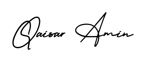 Here are the top professional signature styles for the name Qaisar Amin. These are the best autograph styles you can use for your name. Qaisar Amin signature style 3 images and pictures png