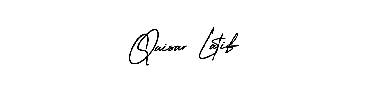 Make a short Qaisar Latif signature style. Manage your documents anywhere anytime using AmerikaSignatureDemo-Regular. Create and add eSignatures, submit forms, share and send files easily. Qaisar Latif signature style 3 images and pictures png