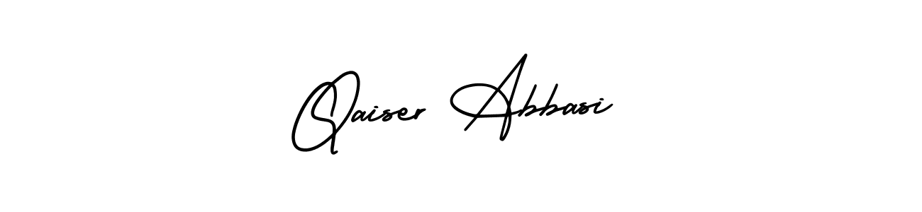 Make a beautiful signature design for name Qaiser Abbasi. Use this online signature maker to create a handwritten signature for free. Qaiser Abbasi signature style 3 images and pictures png