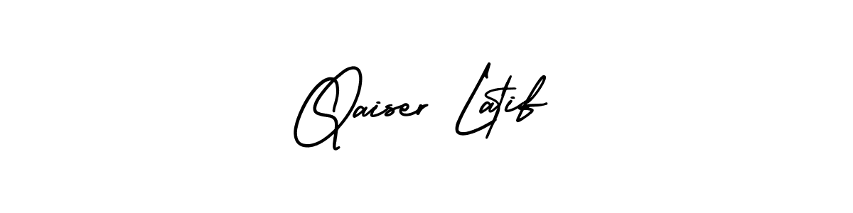 How to Draw Qaiser Latif signature style? AmerikaSignatureDemo-Regular is a latest design signature styles for name Qaiser Latif. Qaiser Latif signature style 3 images and pictures png