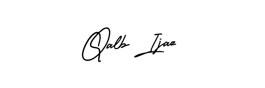 Here are the top 10 professional signature styles for the name Qalb Ijaz. These are the best autograph styles you can use for your name. Qalb Ijaz signature style 3 images and pictures png