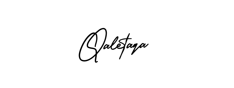 It looks lik you need a new signature style for name Qaletaqa. Design unique handwritten (AmerikaSignatureDemo-Regular) signature with our free signature maker in just a few clicks. Qaletaqa signature style 3 images and pictures png