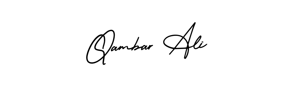 How to Draw Qambar Ali signature style? AmerikaSignatureDemo-Regular is a latest design signature styles for name Qambar Ali. Qambar Ali signature style 3 images and pictures png