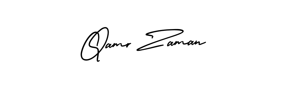 Similarly AmerikaSignatureDemo-Regular is the best handwritten signature design. Signature creator online .You can use it as an online autograph creator for name Qamr Zaman. Qamr Zaman signature style 3 images and pictures png