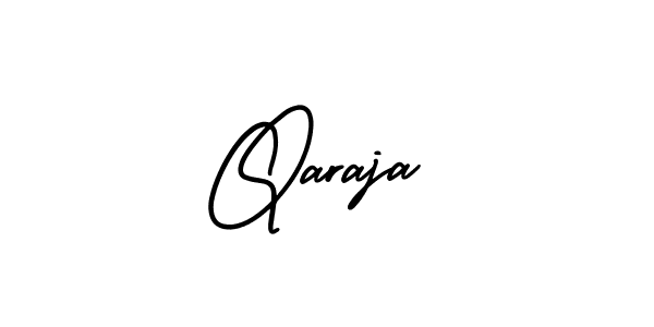 if you are searching for the best signature style for your name Qaraja. so please give up your signature search. here we have designed multiple signature styles  using AmerikaSignatureDemo-Regular. Qaraja signature style 3 images and pictures png