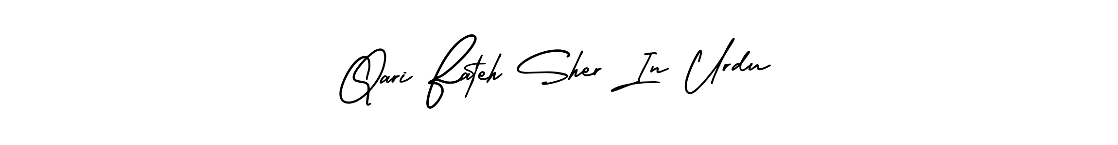 See photos of Qari Fateh Sher In Urdu official signature by Spectra . Check more albums & portfolios. Read reviews & check more about AmerikaSignatureDemo-Regular font. Qari Fateh Sher In Urdu signature style 3 images and pictures png