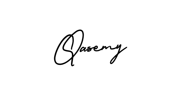 Best and Professional Signature Style for Qasemy. AmerikaSignatureDemo-Regular Best Signature Style Collection. Qasemy signature style 3 images and pictures png