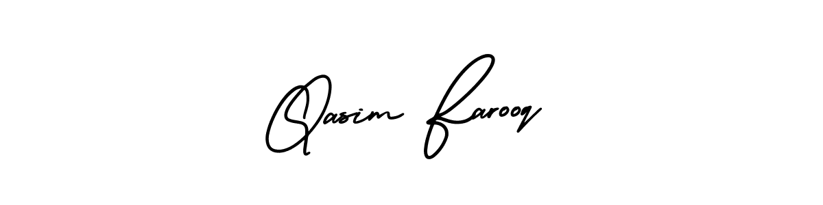 It looks lik you need a new signature style for name Qasim Farooq. Design unique handwritten (AmerikaSignatureDemo-Regular) signature with our free signature maker in just a few clicks. Qasim Farooq signature style 3 images and pictures png
