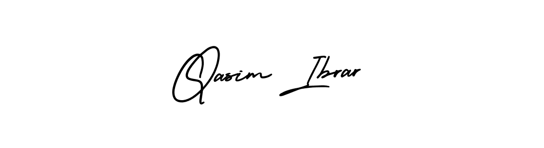 Design your own signature with our free online signature maker. With this signature software, you can create a handwritten (AmerikaSignatureDemo-Regular) signature for name Qasim Ibrar. Qasim Ibrar signature style 3 images and pictures png