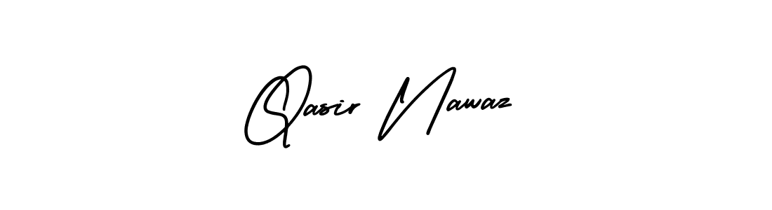 Design your own signature with our free online signature maker. With this signature software, you can create a handwritten (AmerikaSignatureDemo-Regular) signature for name Qasir Nawaz. Qasir Nawaz signature style 3 images and pictures png