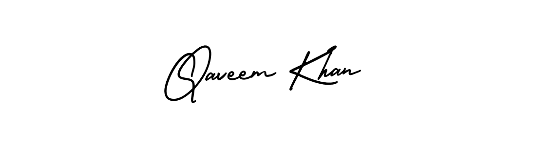 AmerikaSignatureDemo-Regular is a professional signature style that is perfect for those who want to add a touch of class to their signature. It is also a great choice for those who want to make their signature more unique. Get Qaveem Khan name to fancy signature for free. Qaveem Khan signature style 3 images and pictures png