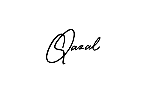 How to Draw Qazal signature style? AmerikaSignatureDemo-Regular is a latest design signature styles for name Qazal. Qazal signature style 3 images and pictures png