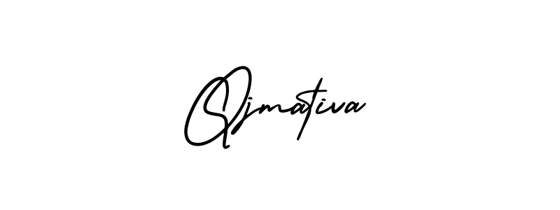 Best and Professional Signature Style for Qjmativa. AmerikaSignatureDemo-Regular Best Signature Style Collection. Qjmativa signature style 3 images and pictures png