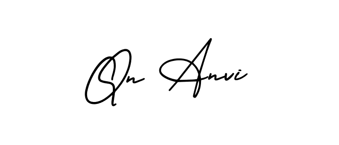 It looks lik you need a new signature style for name Qn Anvi. Design unique handwritten (AmerikaSignatureDemo-Regular) signature with our free signature maker in just a few clicks. Qn Anvi signature style 3 images and pictures png