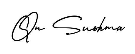 Qn Sushma stylish signature style. Best Handwritten Sign (AmerikaSignatureDemo-Regular) for my name. Handwritten Signature Collection Ideas for my name Qn Sushma. Qn Sushma signature style 3 images and pictures png