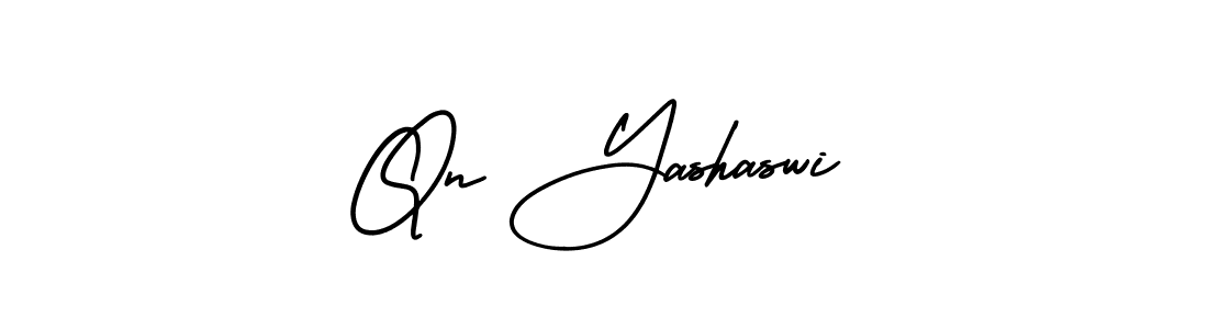 Best and Professional Signature Style for Qn Yashaswi. AmerikaSignatureDemo-Regular Best Signature Style Collection. Qn Yashaswi signature style 3 images and pictures png