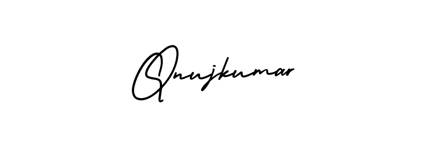 Make a short Qnujkumar signature style. Manage your documents anywhere anytime using AmerikaSignatureDemo-Regular. Create and add eSignatures, submit forms, share and send files easily. Qnujkumar signature style 3 images and pictures png