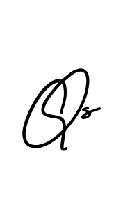 Also we have Qs name is the best signature style. Create professional handwritten signature collection using AmerikaSignatureDemo-Regular autograph style. Qs signature style 3 images and pictures png