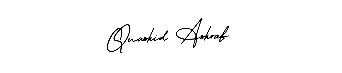 Also we have Quashid Ashraf name is the best signature style. Create professional handwritten signature collection using AmerikaSignatureDemo-Regular autograph style. Quashid Ashraf signature style 3 images and pictures png