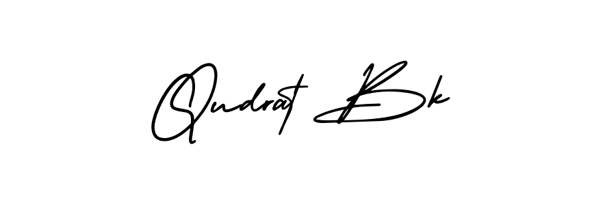 Make a beautiful signature design for name Qudrat Bk. Use this online signature maker to create a handwritten signature for free. Qudrat Bk signature style 3 images and pictures png