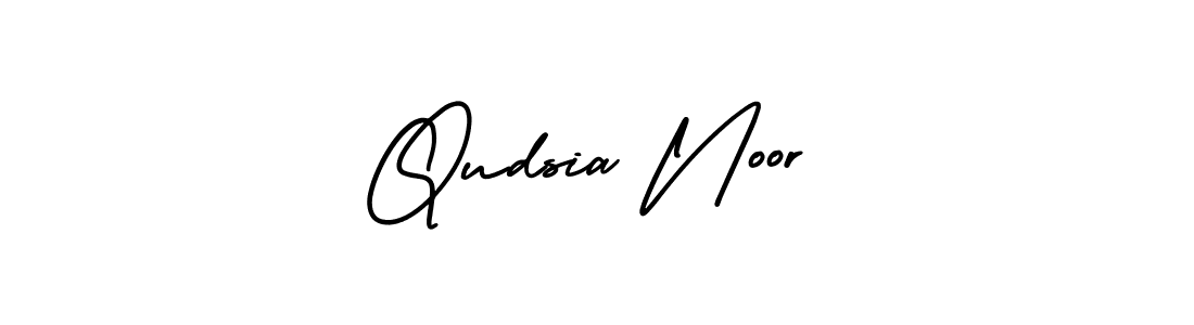 Make a short Qudsia Noor signature style. Manage your documents anywhere anytime using AmerikaSignatureDemo-Regular. Create and add eSignatures, submit forms, share and send files easily. Qudsia Noor signature style 3 images and pictures png