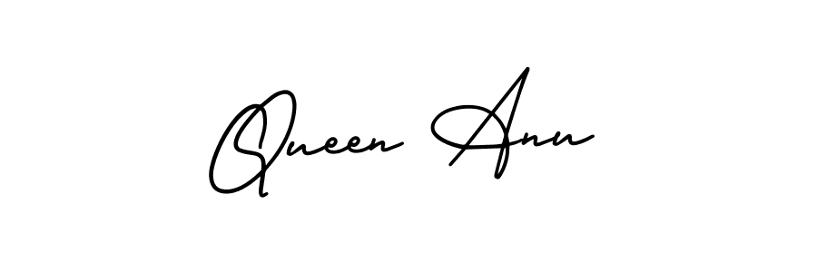 Check out images of Autograph of Queen Anu name. Actor Queen Anu Signature Style. AmerikaSignatureDemo-Regular is a professional sign style online. Queen Anu signature style 3 images and pictures png