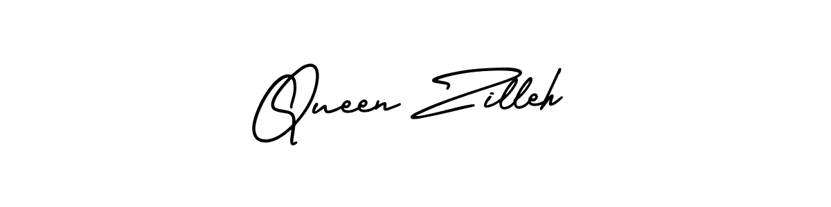 AmerikaSignatureDemo-Regular is a professional signature style that is perfect for those who want to add a touch of class to their signature. It is also a great choice for those who want to make their signature more unique. Get Queen Zilleh name to fancy signature for free. Queen Zilleh signature style 3 images and pictures png