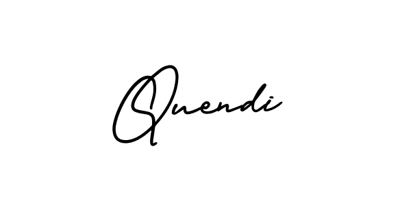 Similarly AmerikaSignatureDemo-Regular is the best handwritten signature design. Signature creator online .You can use it as an online autograph creator for name Quendi. Quendi signature style 3 images and pictures png