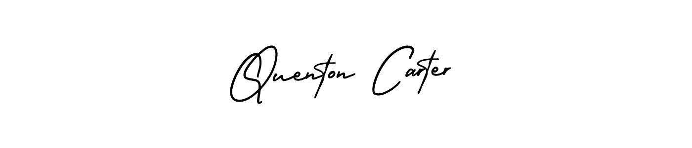 Similarly AmerikaSignatureDemo-Regular is the best handwritten signature design. Signature creator online .You can use it as an online autograph creator for name Quenton Carter. Quenton Carter signature style 3 images and pictures png