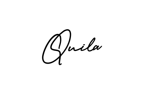 How to Draw Quila signature style? AmerikaSignatureDemo-Regular is a latest design signature styles for name Quila. Quila signature style 3 images and pictures png