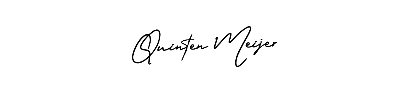 Best and Professional Signature Style for Quinten Meijer. AmerikaSignatureDemo-Regular Best Signature Style Collection. Quinten Meijer signature style 3 images and pictures png