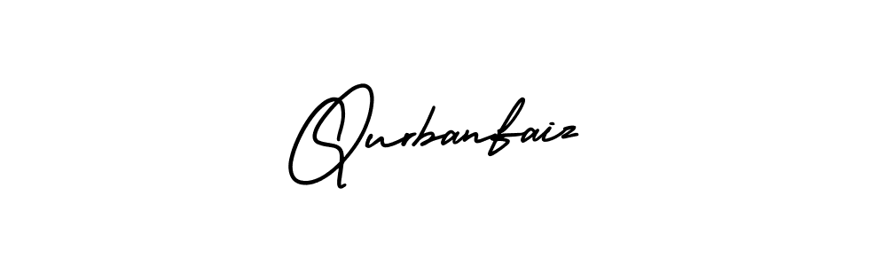 How to make Qurbanfaiz signature? AmerikaSignatureDemo-Regular is a professional autograph style. Create handwritten signature for Qurbanfaiz name. Qurbanfaiz signature style 3 images and pictures png