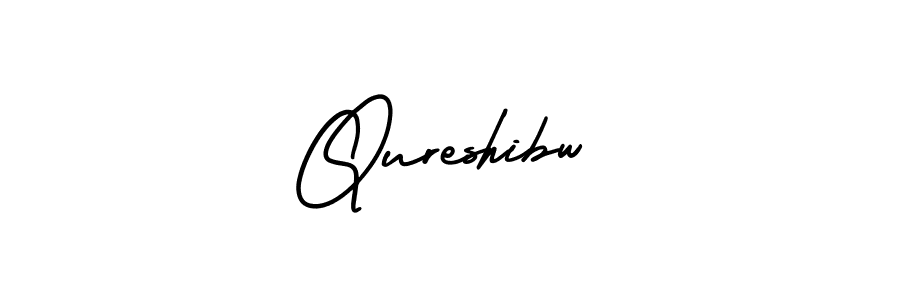 if you are searching for the best signature style for your name Qureshibw. so please give up your signature search. here we have designed multiple signature styles  using AmerikaSignatureDemo-Regular. Qureshibw signature style 3 images and pictures png